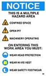 Notice - Area Hazards and Rules